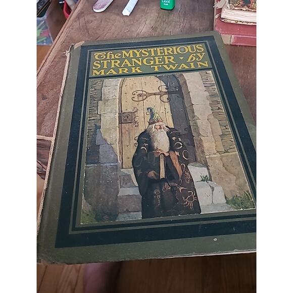 Antique Collectible - The Mysterious Stranger by Mark Twain - Printed in 1916 - Picture 1 of 8